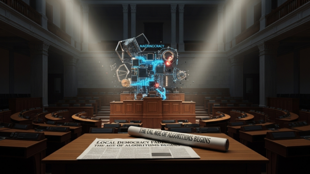 The Future Architecture of a Sick Democracy: Toward Machinocracy