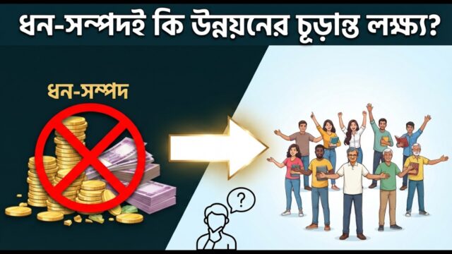 উন্নয়ন মানে শুধু সম্পদ বৃদ্ধি নয়, স্বাধীনতার বিস্তার | Development as Freedom