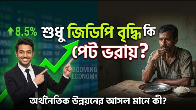 জিডিপির আড়ালে লুকিয়ে থাকা আসল দুর্নীতি | The GDP Lie Exposed!