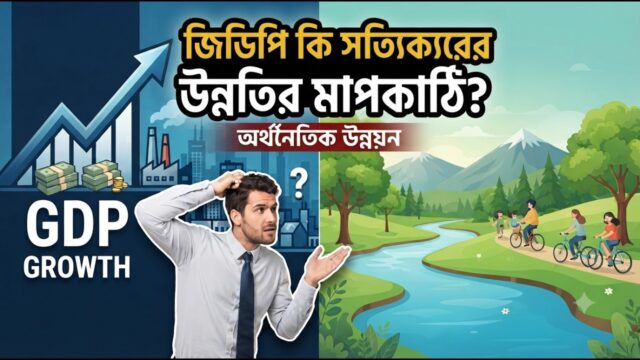 জিডিপির বিভ্রান্তিকর ধারণা | The Hidden Cost of GDP Growth