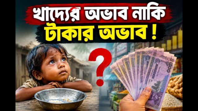 খাবার ছিল, তবু মানুষ না খেয়ে মরেছিল কেন? | Food Follows Money!